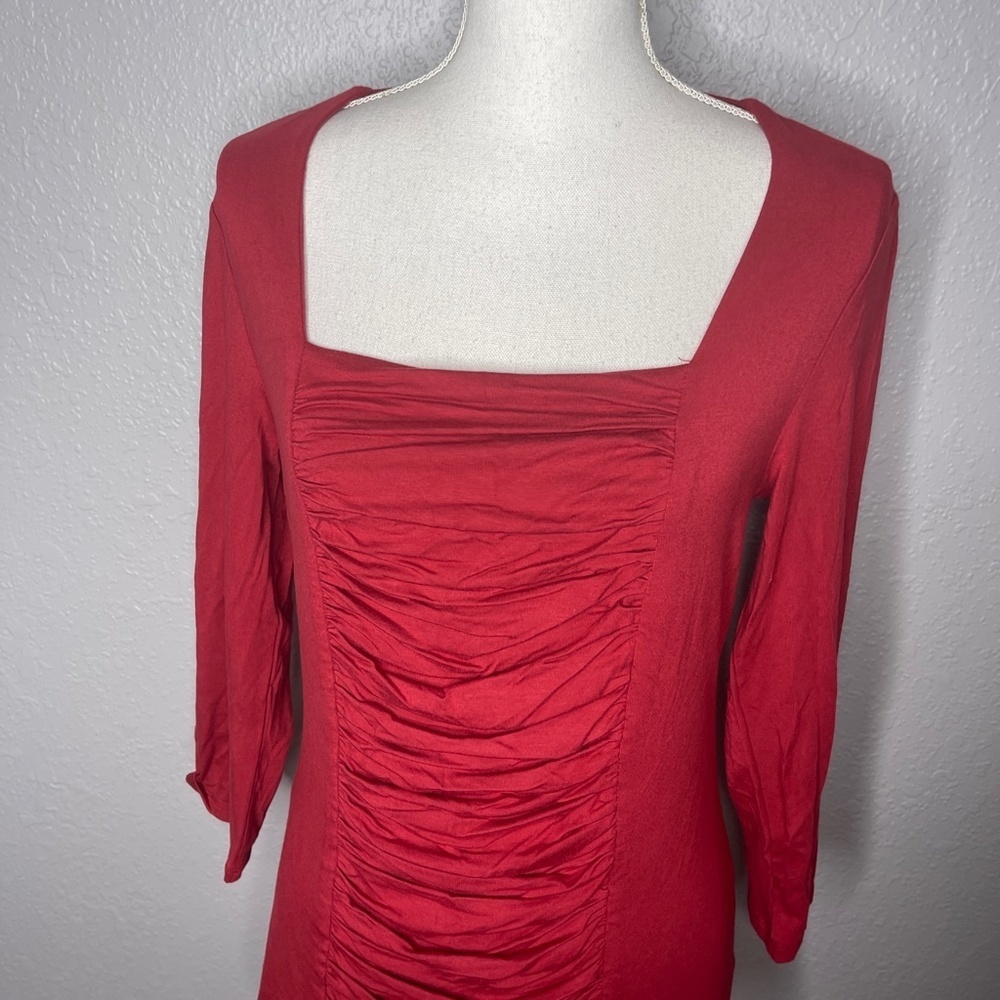 Grace Elements Top With Ruching - image 5